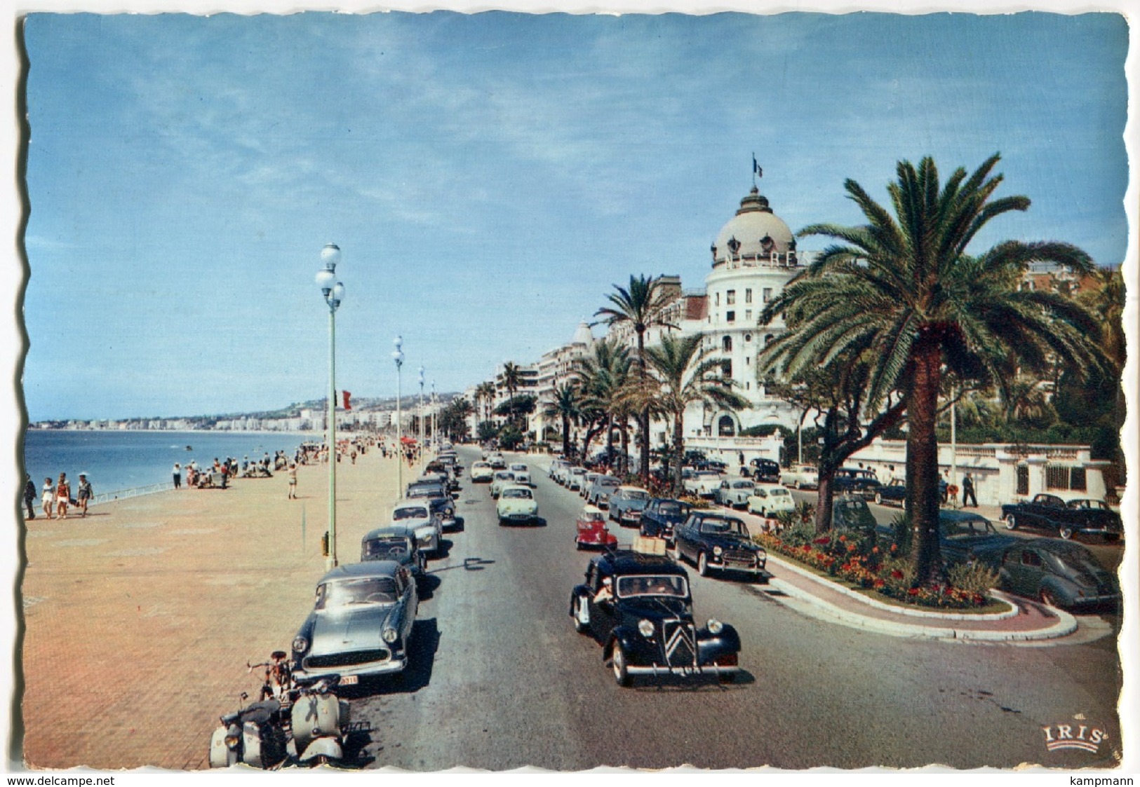 Citroen Traction,Opel Rekord P I,Messerschmitt,Peugeot 403,203...Nizza/Nice, Gelaufen - PKW