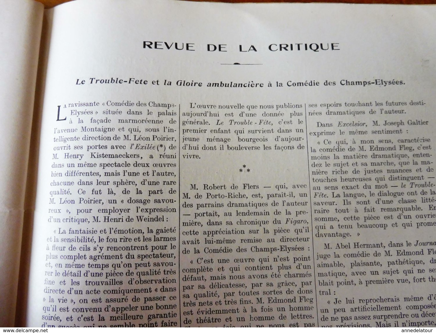 1913 LE TROUBLE-FÊTE bébé surgit dans un ménage bourgeois dont il bouffe la vie,;LA GLOIRE AMBULANCIERE (Tristan Bernard