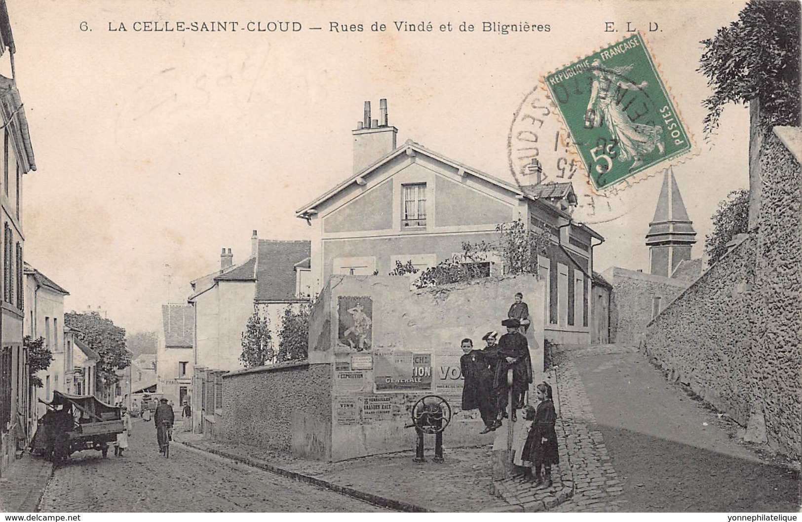 78 - YVELINES - LA CELLE SAINT-CLOUD - 10306 - Rue De Vindé Et De Blignières - La Celle Saint Cloud