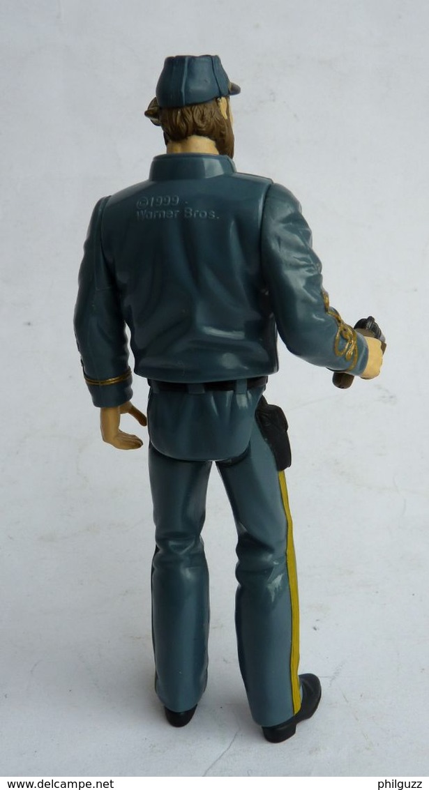 Action Figure FIGURINE X-TOYS WILD WILD WEST GENERAL MC GRATH WARNER 1999 - Altri & Non Classificati