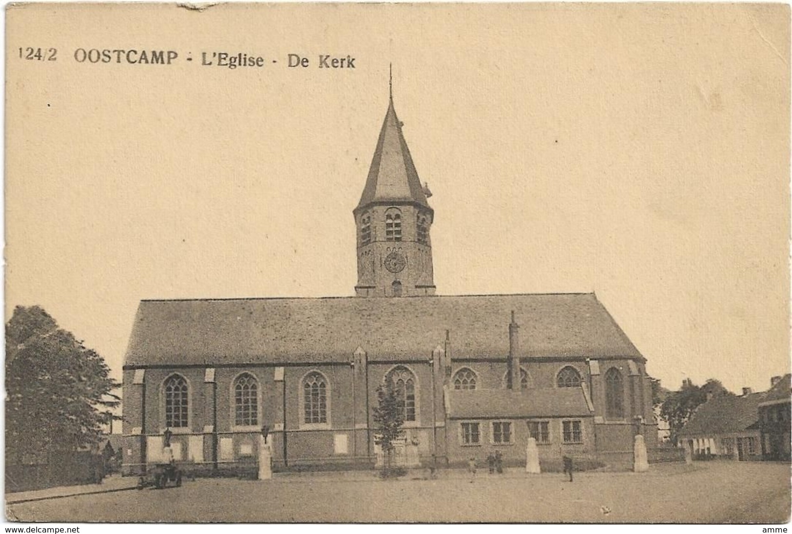 Oostkamp - Oostcamp   *  L'Eglise  - De Kerk - Oostkamp