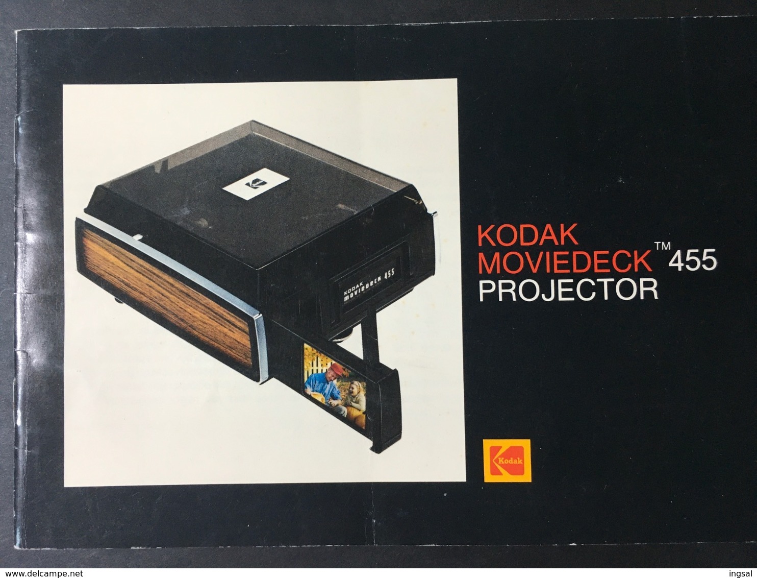 Instruction Booklets For Kodak Moviedeck 455 Projector - Material Y Accesorios