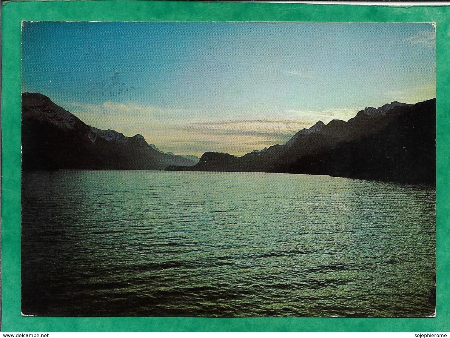 Abendstimmung Am Silser-See 2scans Sils Im Engadin / Segl Graubünden 02-08-1978 - Sils Im Engadin/Segl