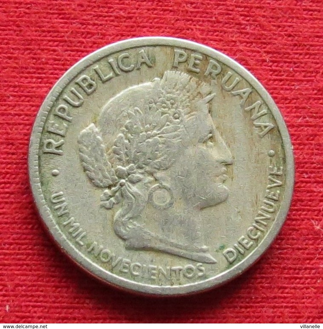 Peru 10 Centavos 1919 KM# 214.1 *V1 Perou - Pérou