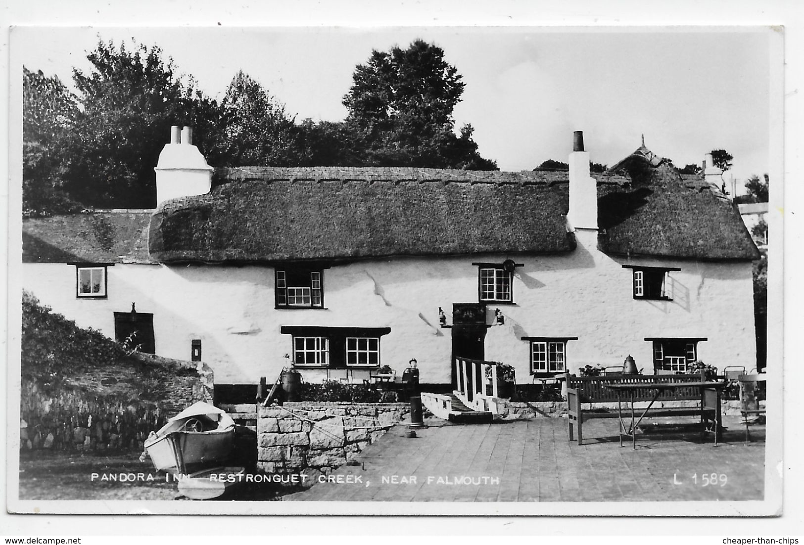 FALMOUTH - Pandora Inn, Restronguet - Valentine L 1589 - Falmouth