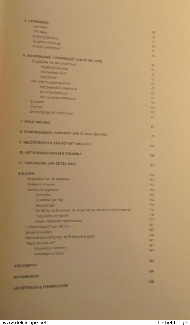 25 Jaar Sea King In De Belgische Luchtmacht - Door L. Derenette  -  Koksijde - Helicopters - Seaking  Leger - Militairen - Geschichte