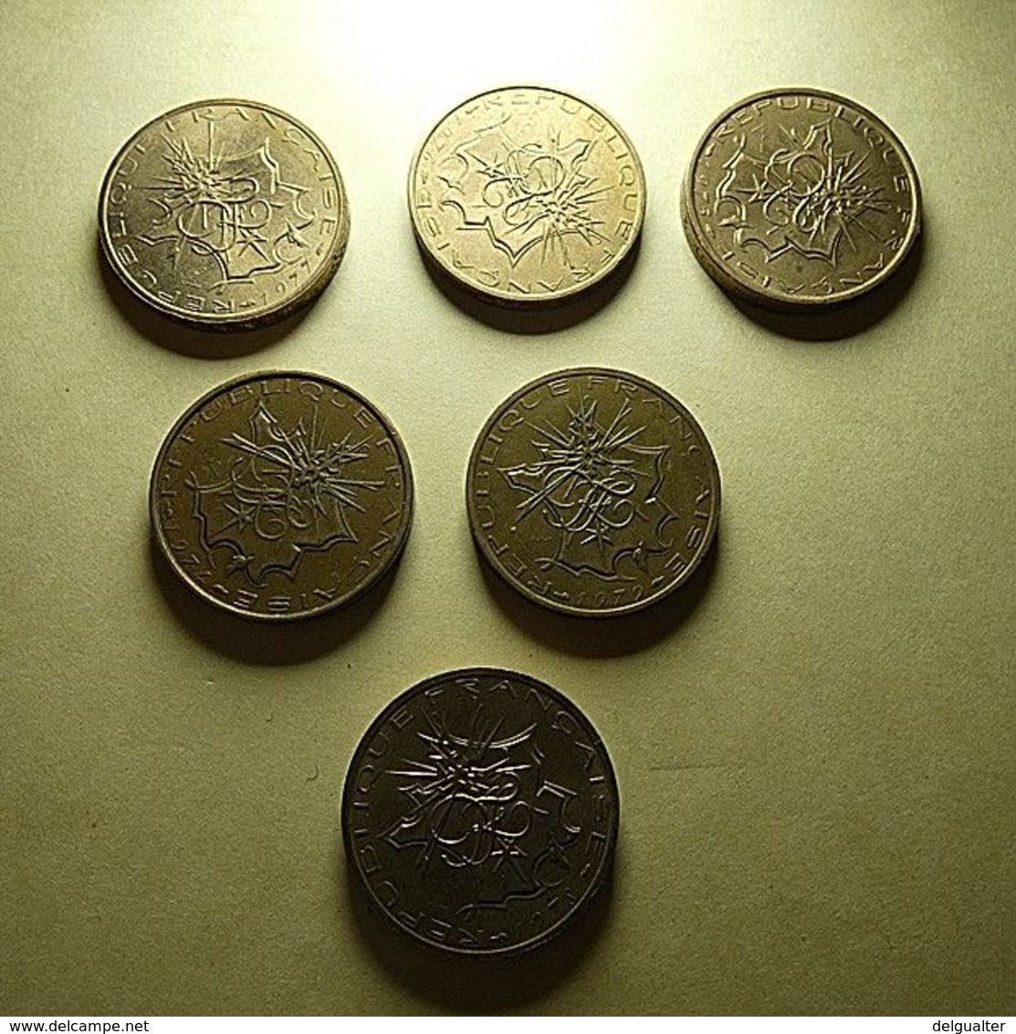 France 6 Coins 10 Francs All Different - Vrac - Monnaies