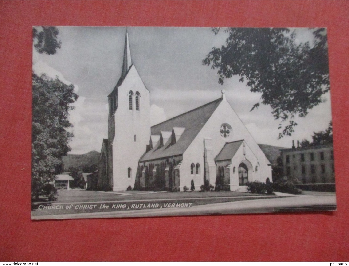 Church Of Christ The King  Rutland Vermont   >  Ref 4149 - Rutland