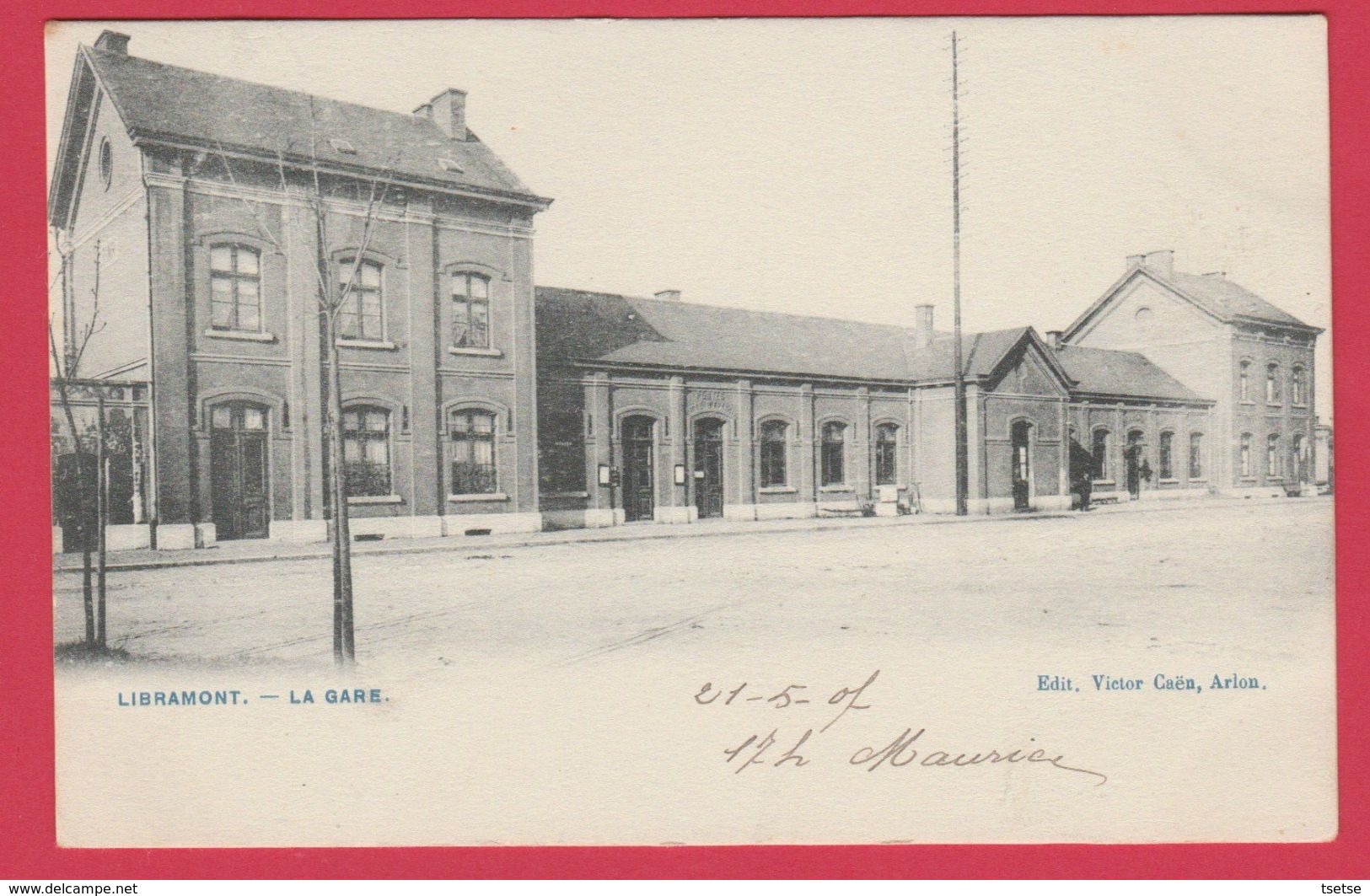 Libramont - La Gare - 1907 ( Voir Verso ) - Libramont-Chevigny