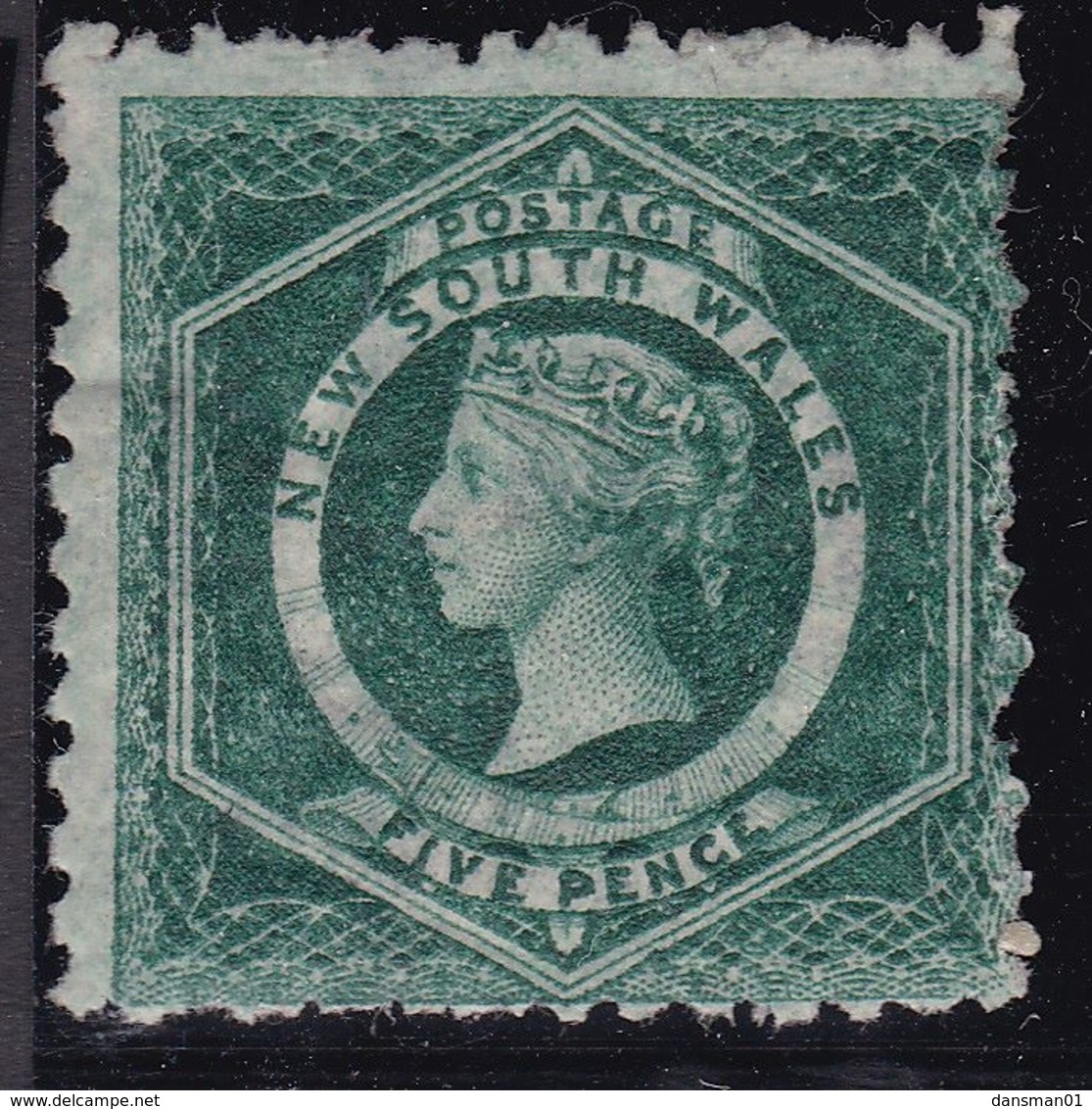 New South Wales 1890 P.10 SG 231 Mint Hinged - Nuovi