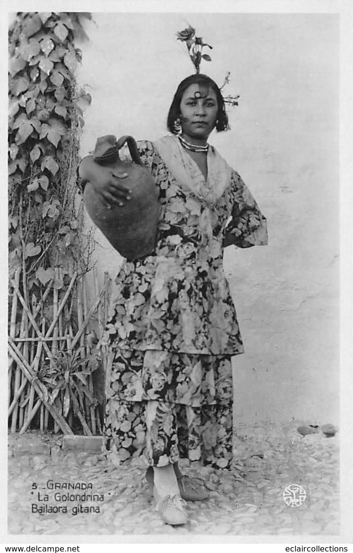 Espagne.        Granada . La Golondrina  Bailaora Gitana   (Voir Scan) - Granada