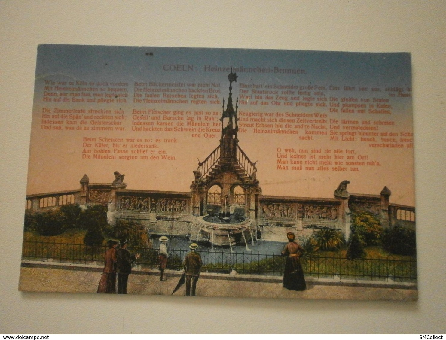 Cachet Militaire Sur Carte Coeln, Heinzelmännchen Brunnen (9167) - Briefe U. Dokumente