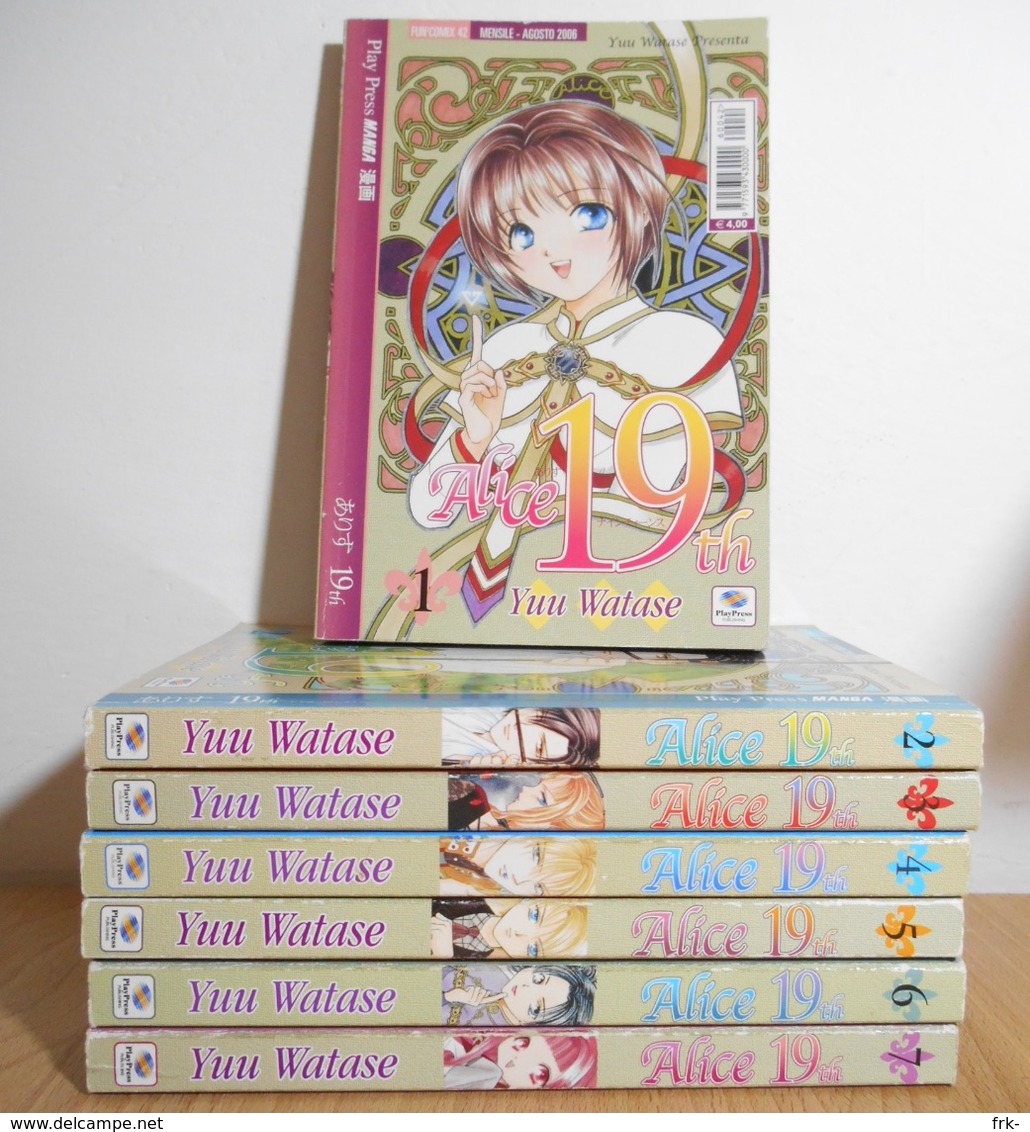Alice 19th 1\7 Completa Play Press - Manga