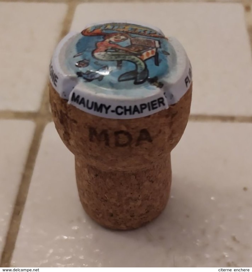 Capsule De Champagne Maumy Chapier édition Limitée Pour Le Salon Du Flipper Du Tréport - Sonstige & Ohne Zuordnung