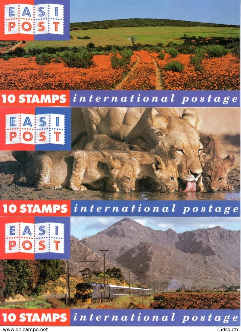 South Africa - 1993 Tourism Booklet Set (**) # SG SB26 - Carnets