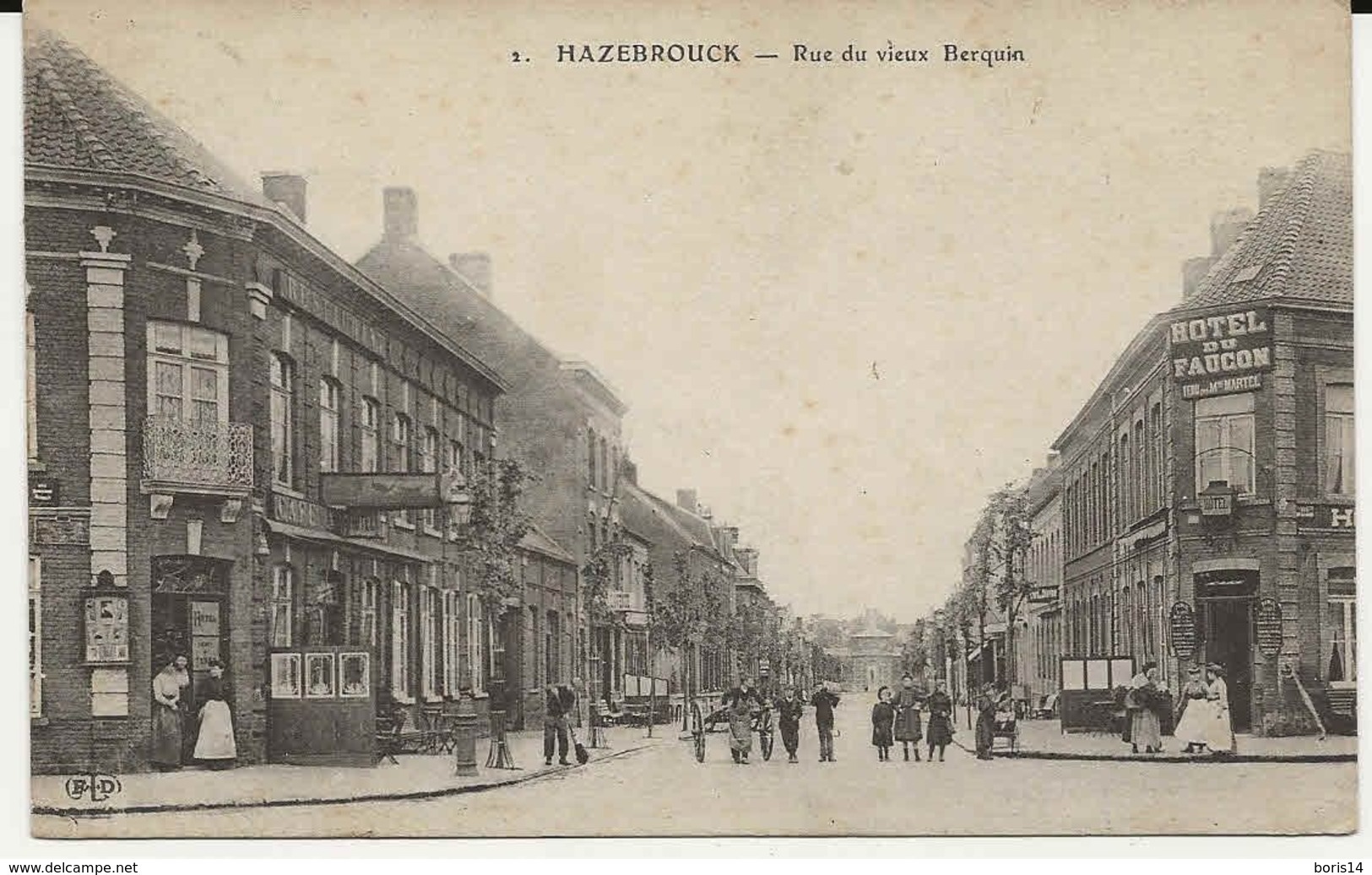 59-60030   -  HAZEBROUCK  -   Rue Du Vieux Berquin - Hazebrouck