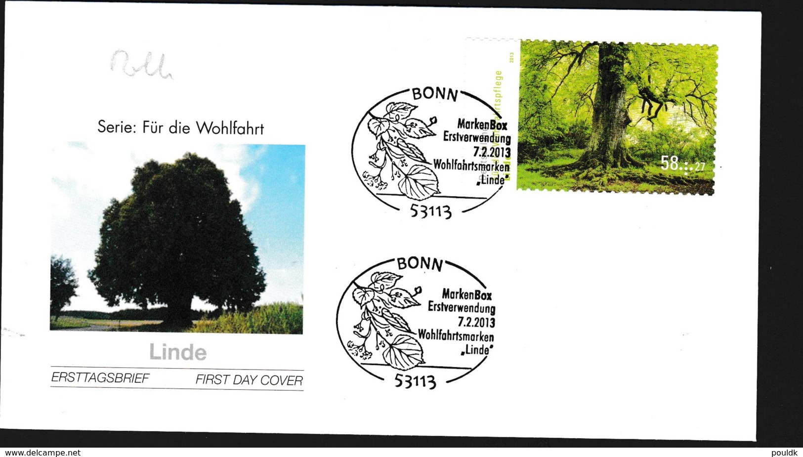 Germany FDC 2013 Für Die Wohlfahrt -   From Bonn   (G69-83) - Otros & Sin Clasificación