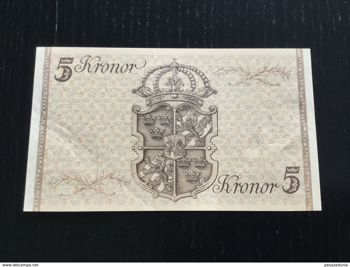 SWEDEN 5 KRONOR BANKNOTE 1948 AUNC P-41 Commemorative - Suède