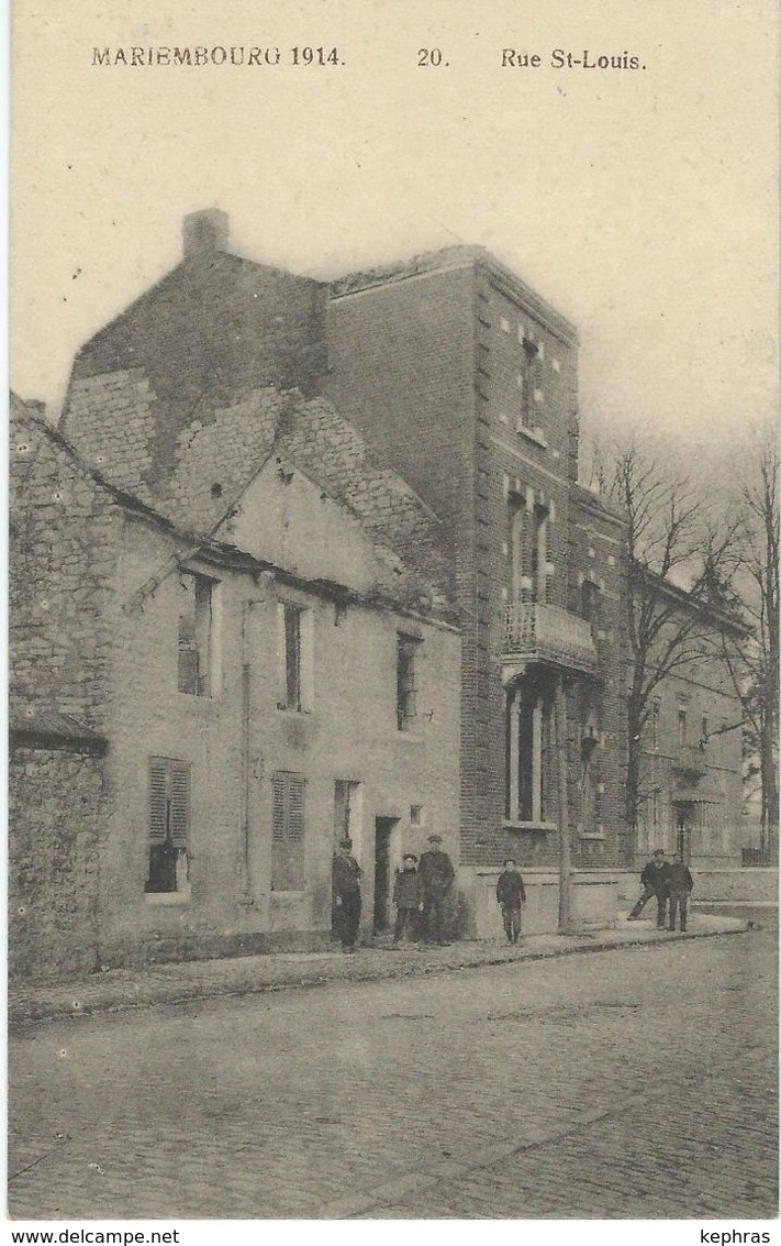 MARIEMBOURG 1914 - 20. Rue ST-LOUIS - Couvin