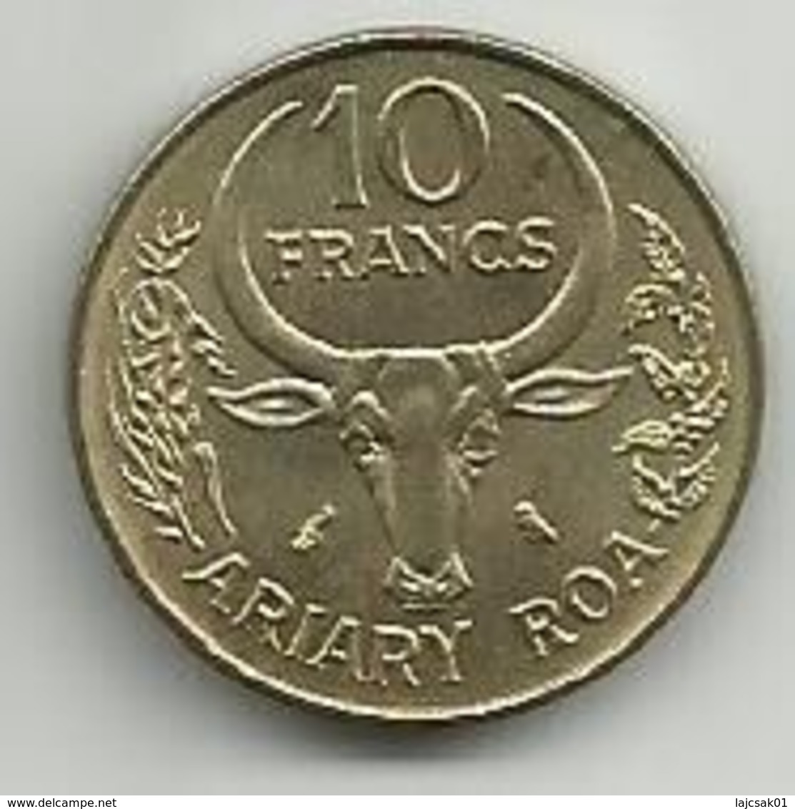 Madagascar 10 Francs 1972. - Madagaskar