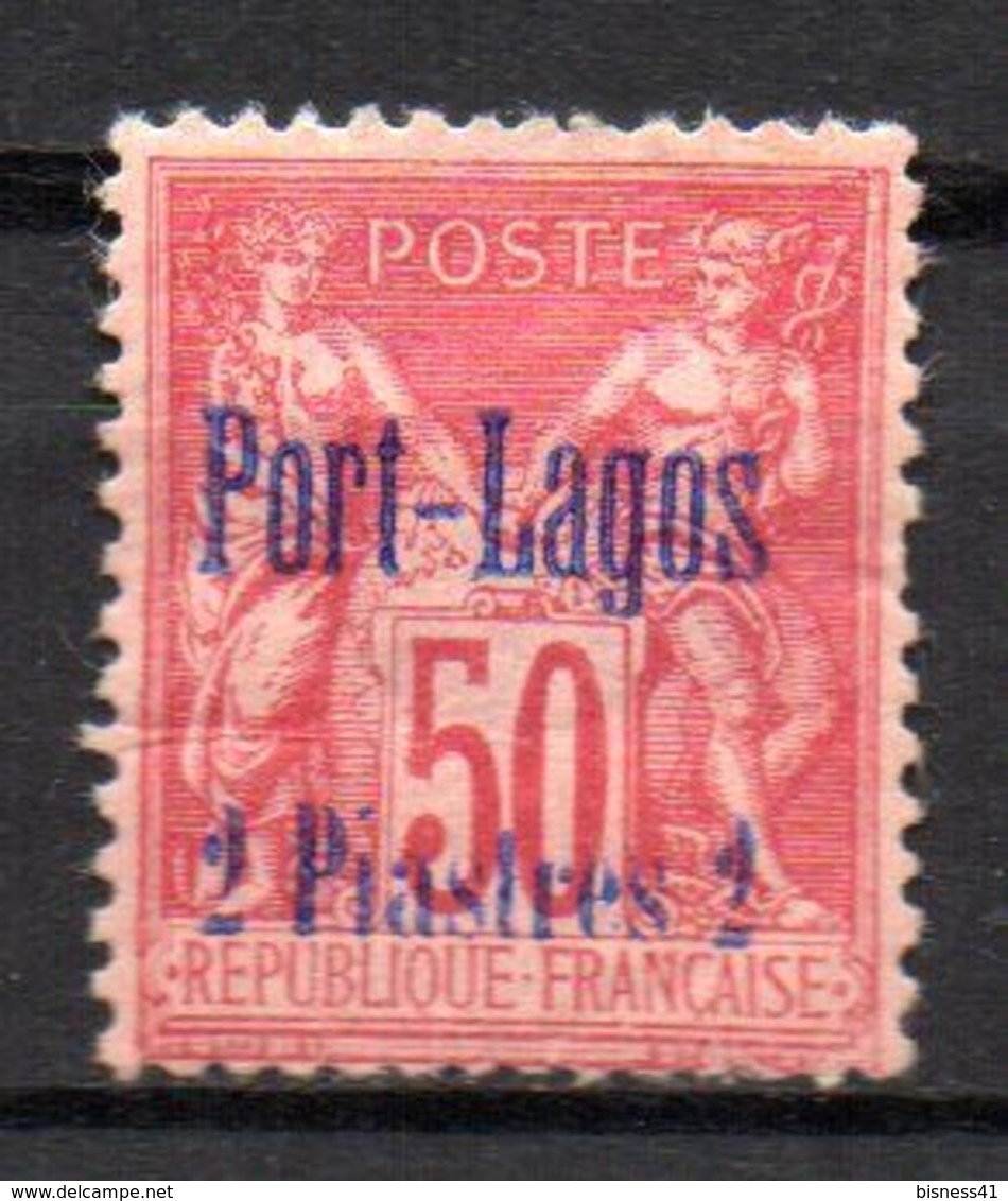 Col17  Colonie Port Lagos N° 5 Neuf X MH Cote 220,00€ - Unused Stamps