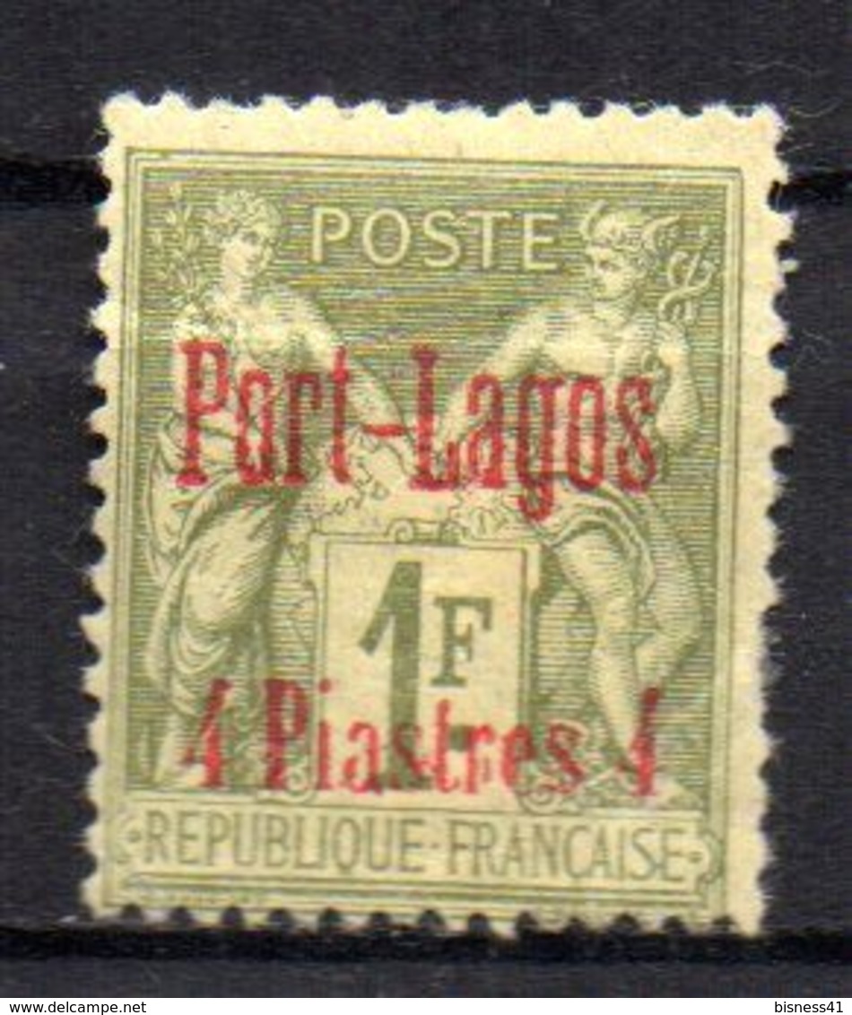 Col17  Colonie Port Lagos N° 6 Neuf X MH Cote 140,00€ - Unused Stamps