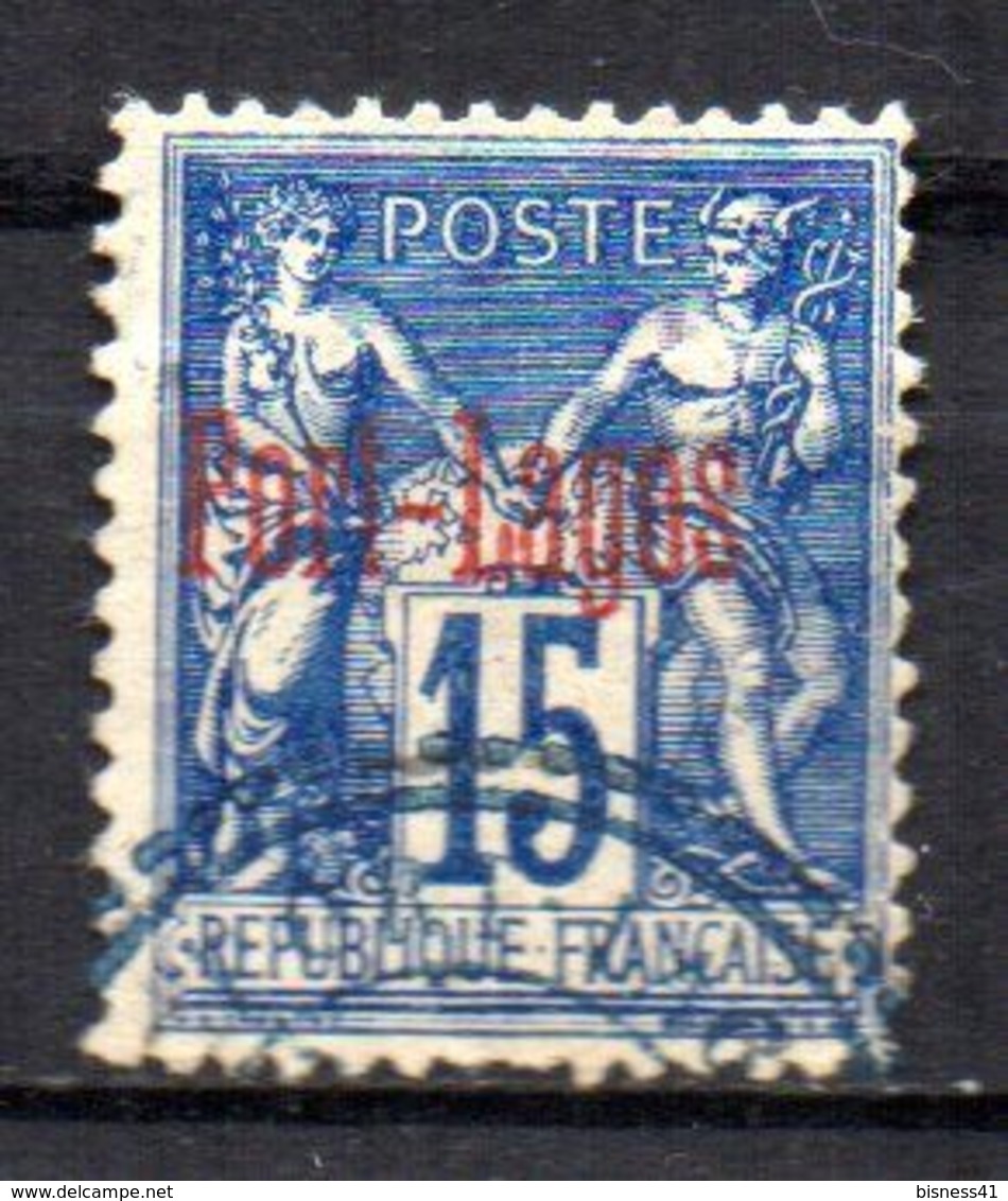 Col17  Colonie Port Lagos N° 3 Oblitéré Cote 80,00€ - Used Stamps