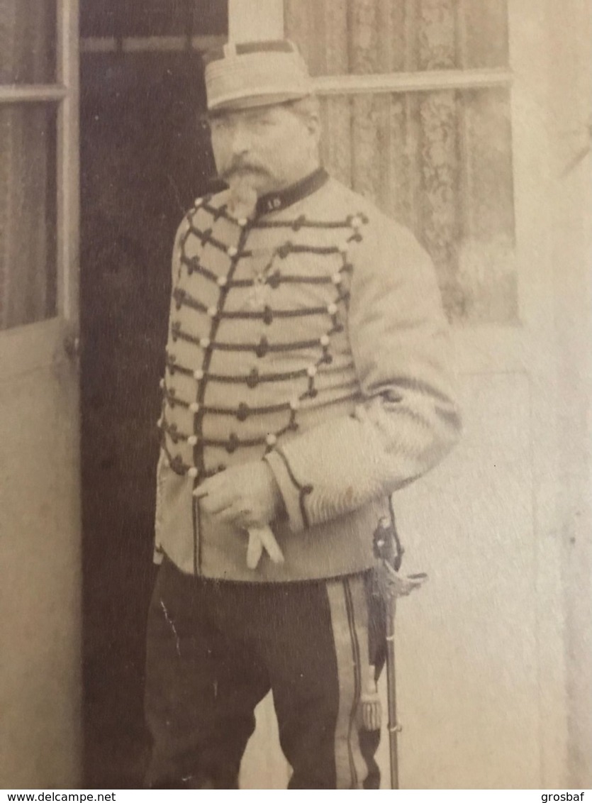Chef De Corps Du 15 E Régiment De Chasseurs à Cheval 1882 - 1890 Henri Napoléon Rosier - Krieg, Militär