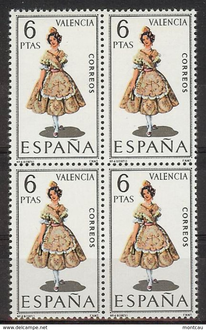 España 1971, Traje Valencia Bk4 Ed=2014 (**) - Nuovi