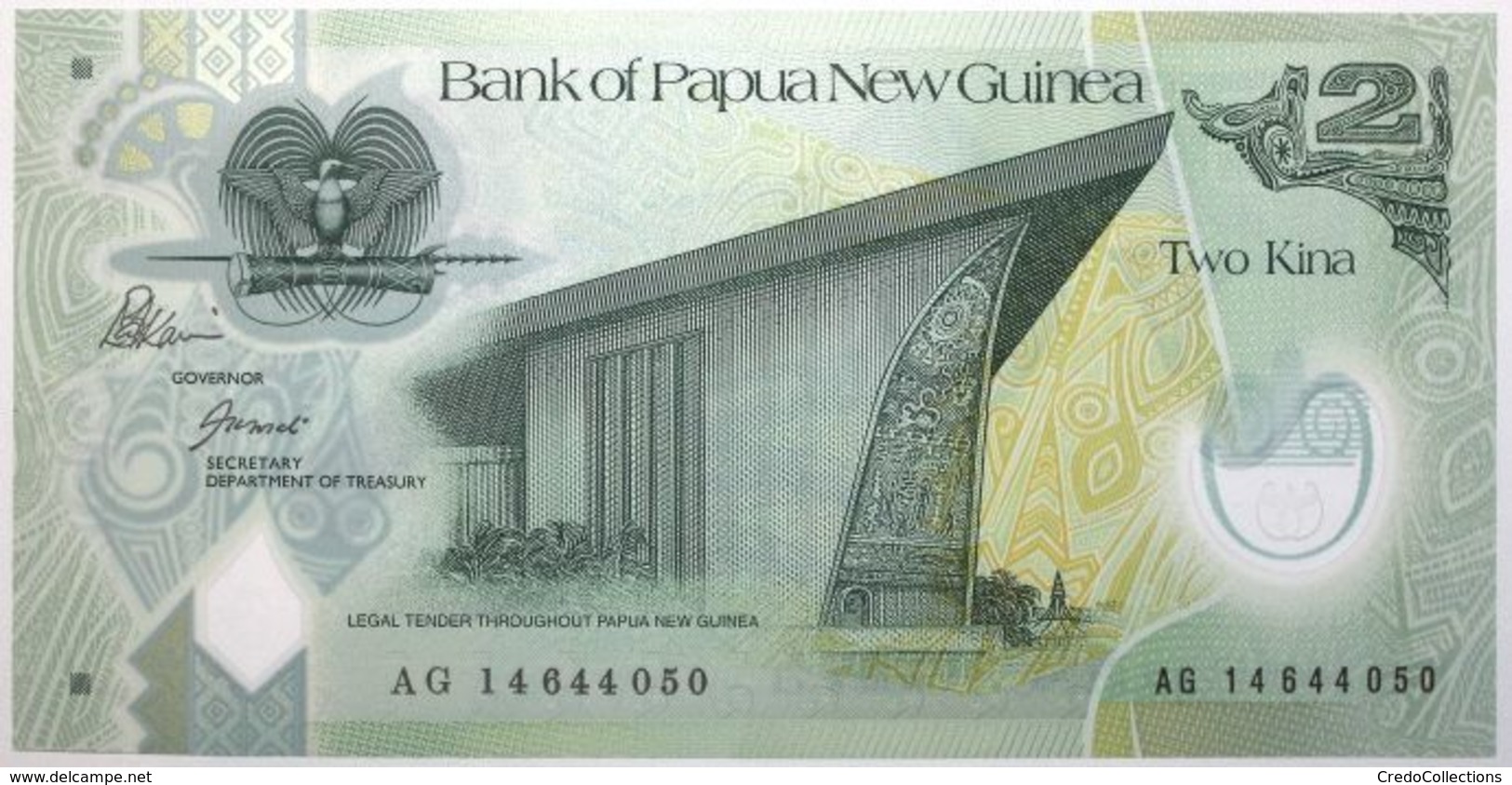 Papouasie-Nouvelle Guinée - 2 Kina - 2014 - PICK 28d - NEUF - Papua-Neuguinea