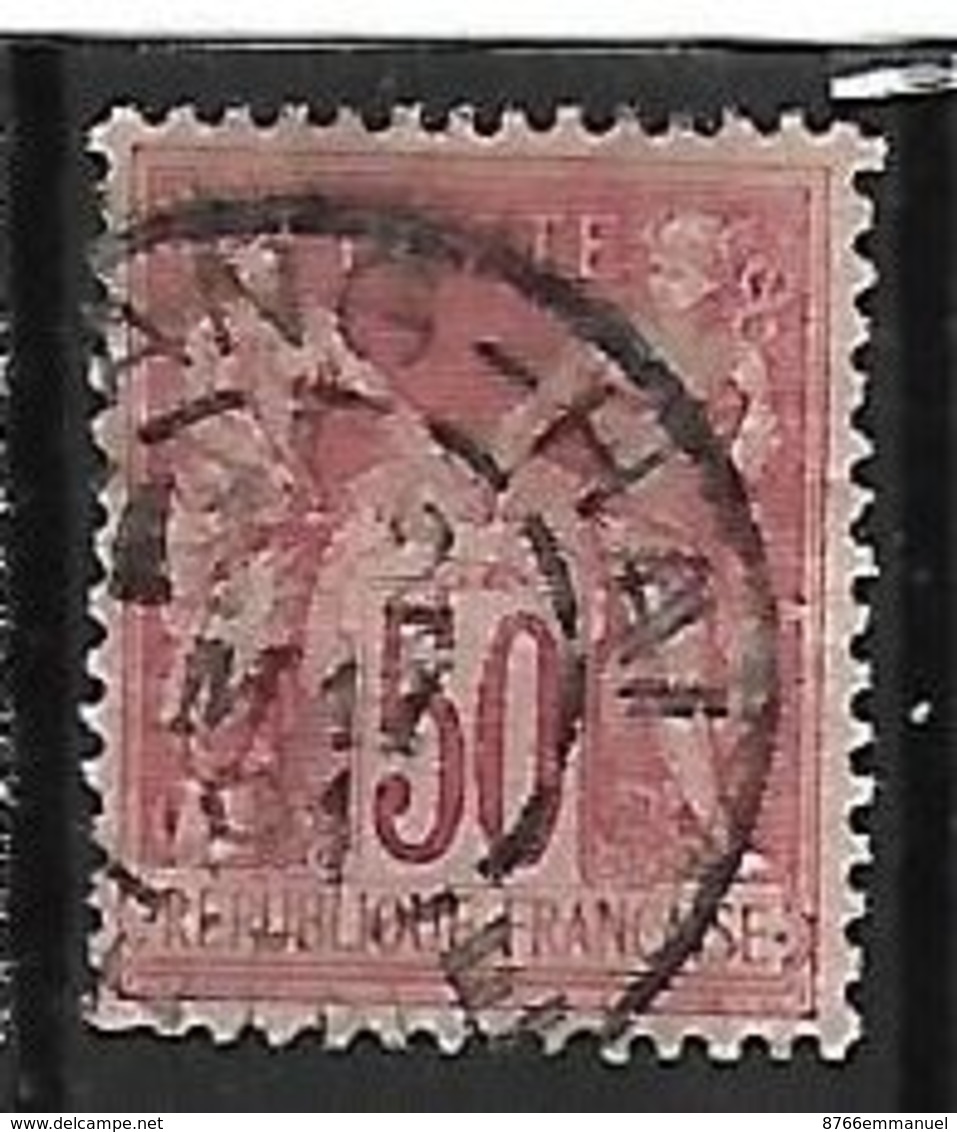 CHINE TIMBRE FRANCAIS OBLITERE DE SHANG-HAI - Used Stamps