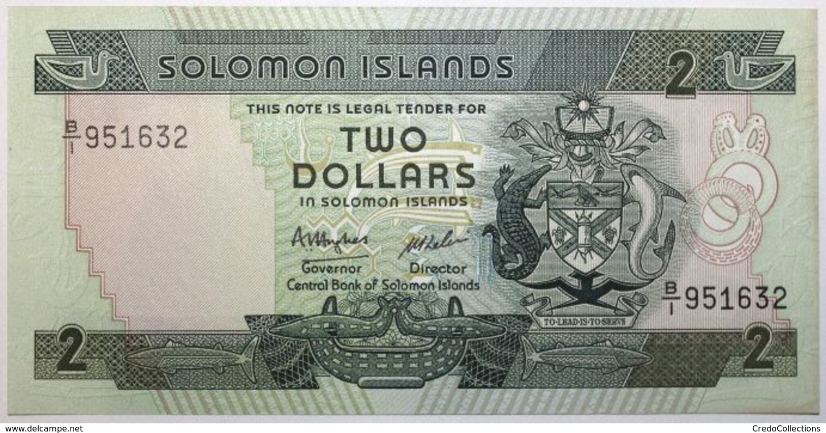 Salomon - 2 Dollars - 1986 - PICK 13a - NEUF - Solomonen