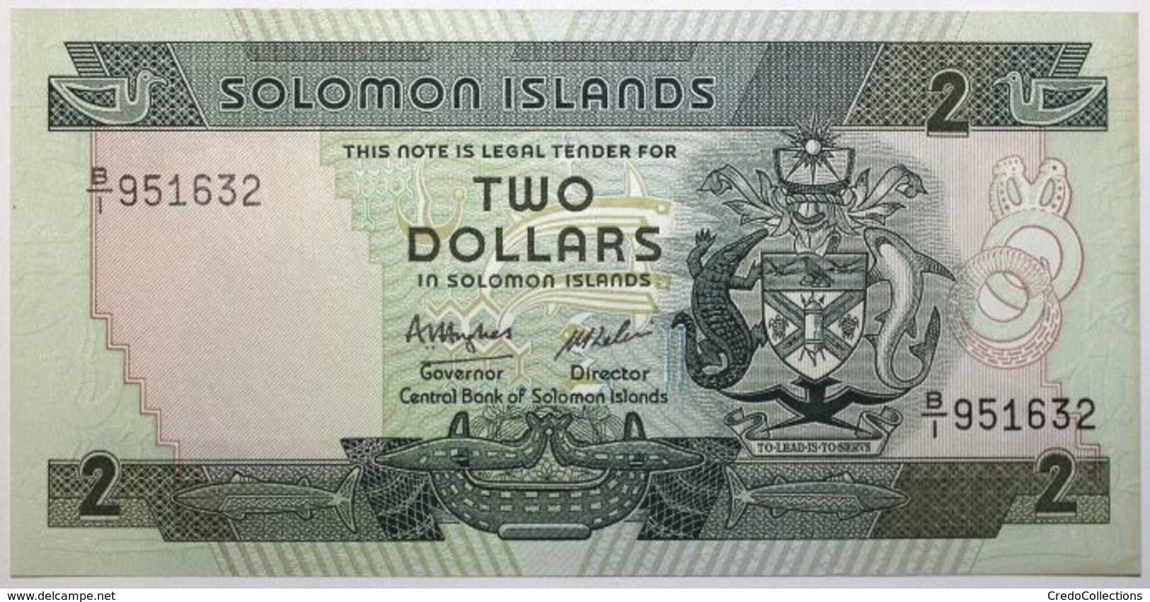 Salomon - 2 Dollars - 1986 - PICK 13a - NEUF - Solomon Islands