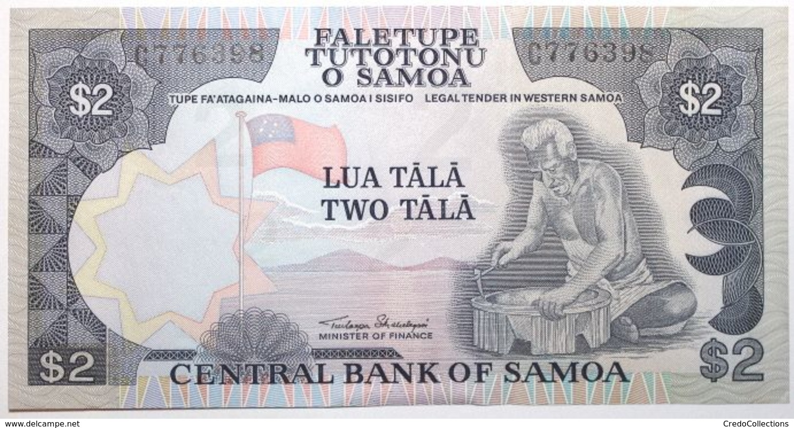 Samoa - 2 Tala - 1985 - PICK 25 - NEUF - Samoa