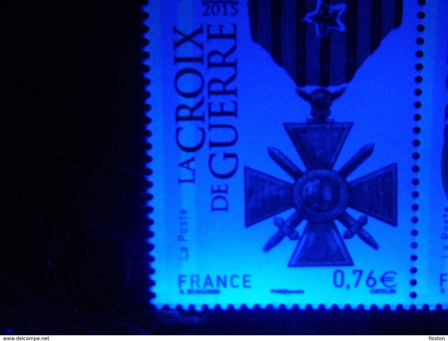 N°4942 - La Croix De Guerre - 0€76 - 2 Bandes De Phosphore à Gauche - Gomme D'origine - LUXE** - Ongebruikt