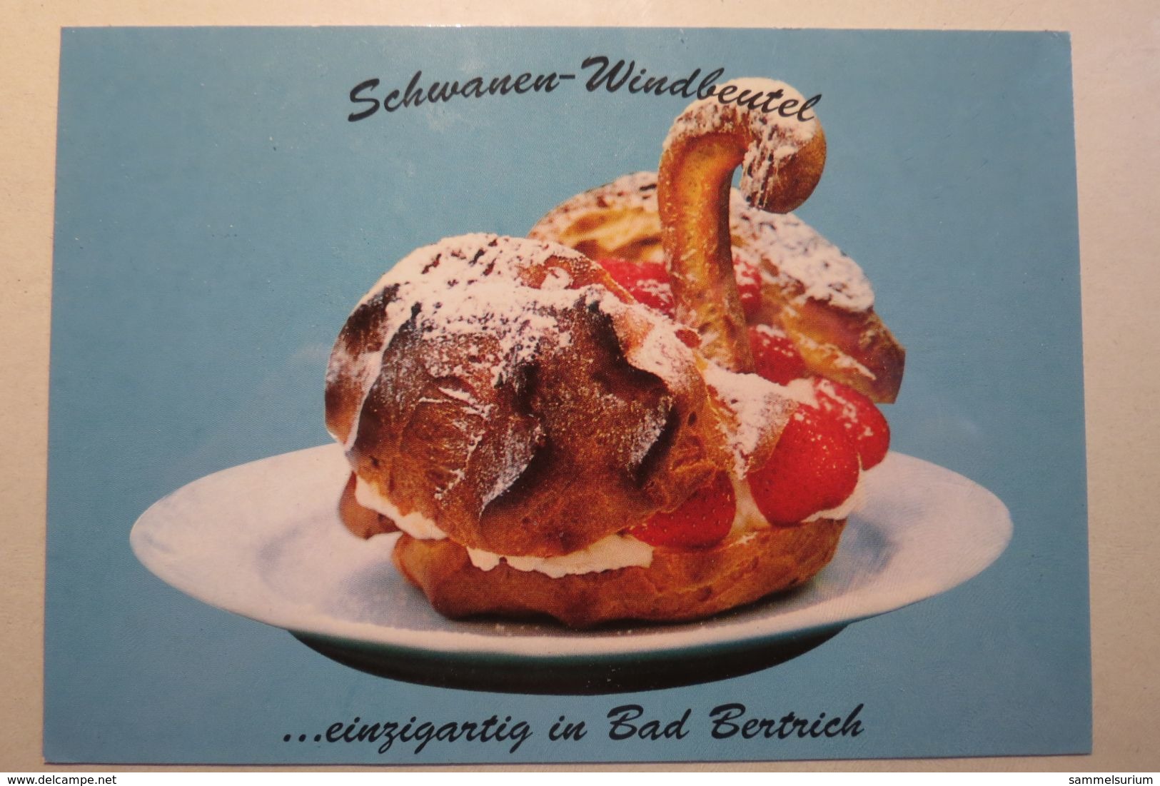 (11/10/69) Postkarte/AK "Bad Bertrich" Schwanen-Windbeutel Vom Hotel-Cafe Residenz - Bad Bertrich