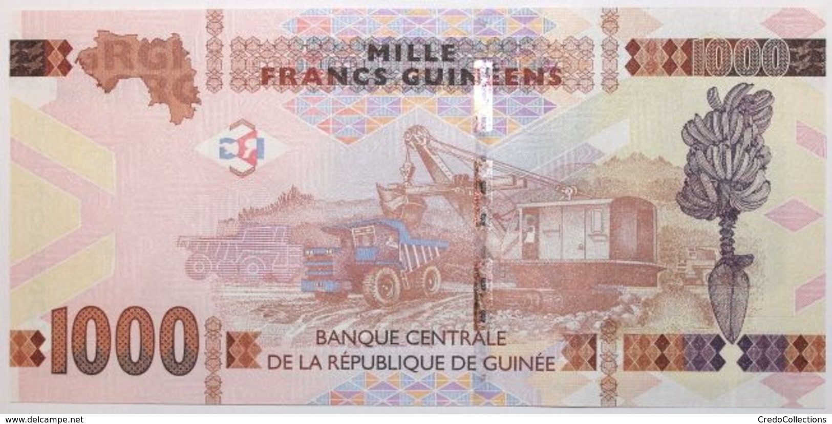 Guinée - 1000 Francs Guinéens - 2015 - PICK 48a - NEUF - Guinea