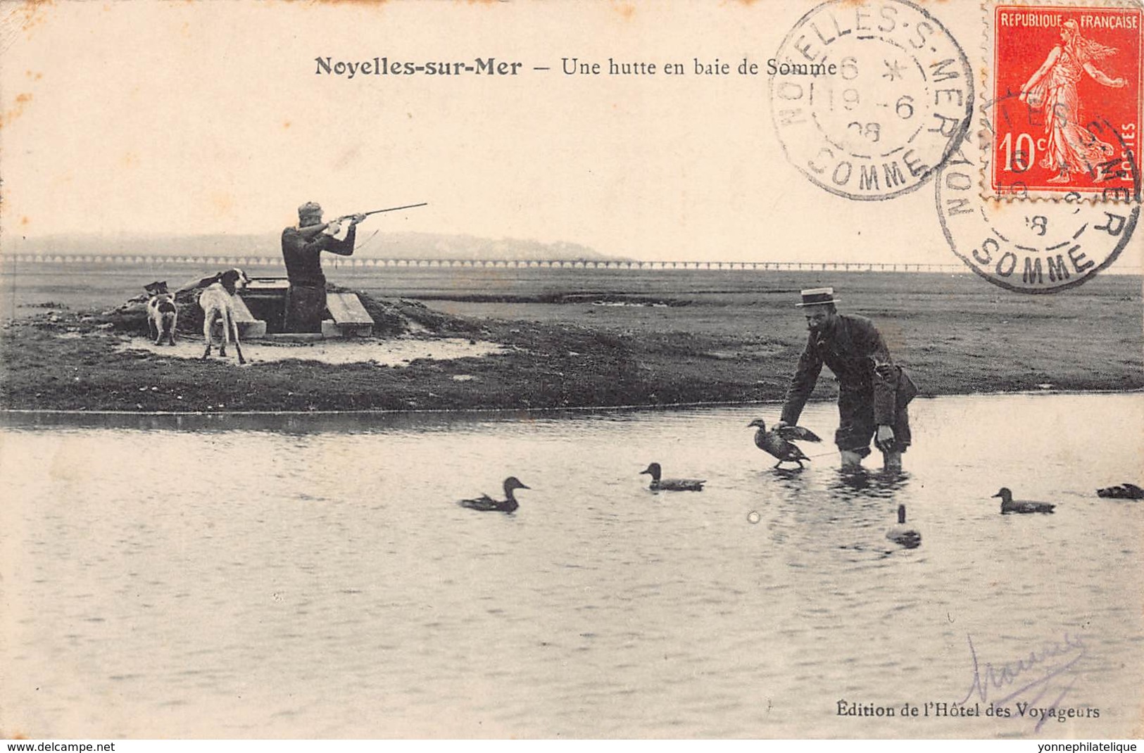 80 - SOMME - NOYELLES SUR MER - 10134 - Une Hutte En Baie De Somme - - Noyelles-sur-Mer