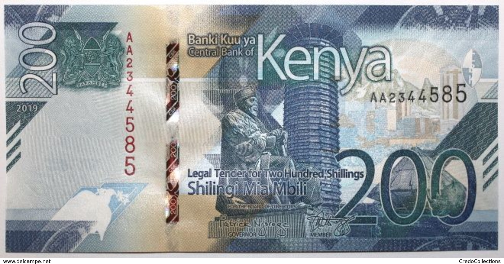 Kenya - 200 Shillings - 2019 - PICK 54a - NEUF - Kenya