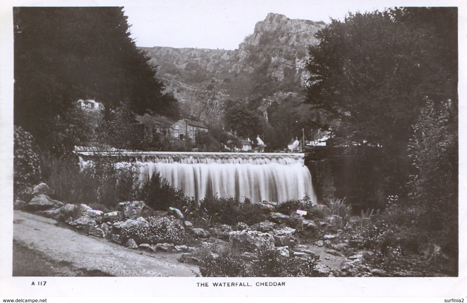 SOMERSET - CHEDDAR - THE WATERFALL RP Som189 - Cheddar