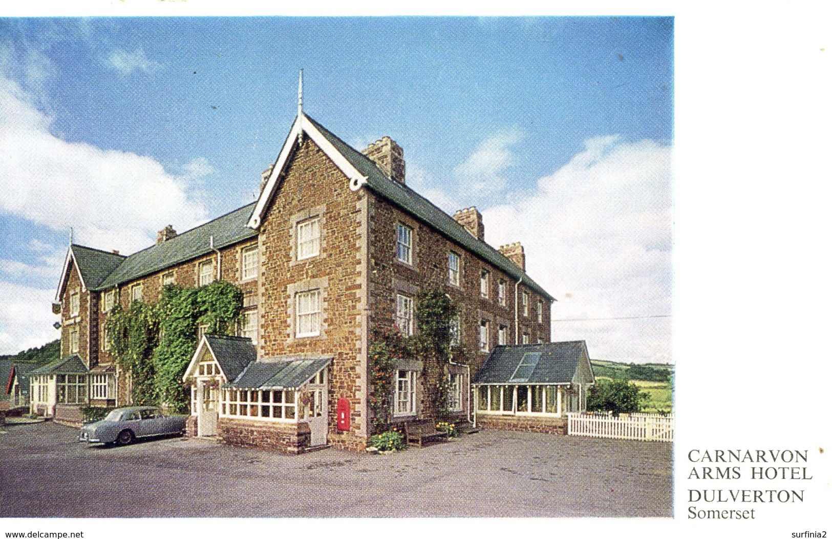 SOMERSET - DULVERTON - CARNARVON ARMS HOTEL Som455 - Cheddar