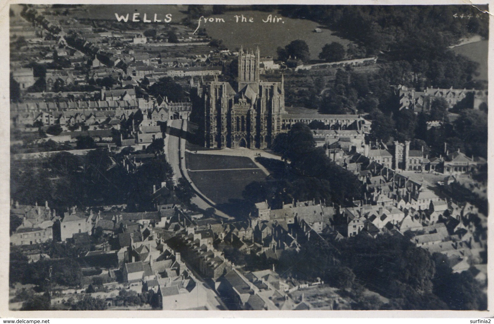 SOMERSET - WELLS FROM THE AIR RP RP Som425 - Wells