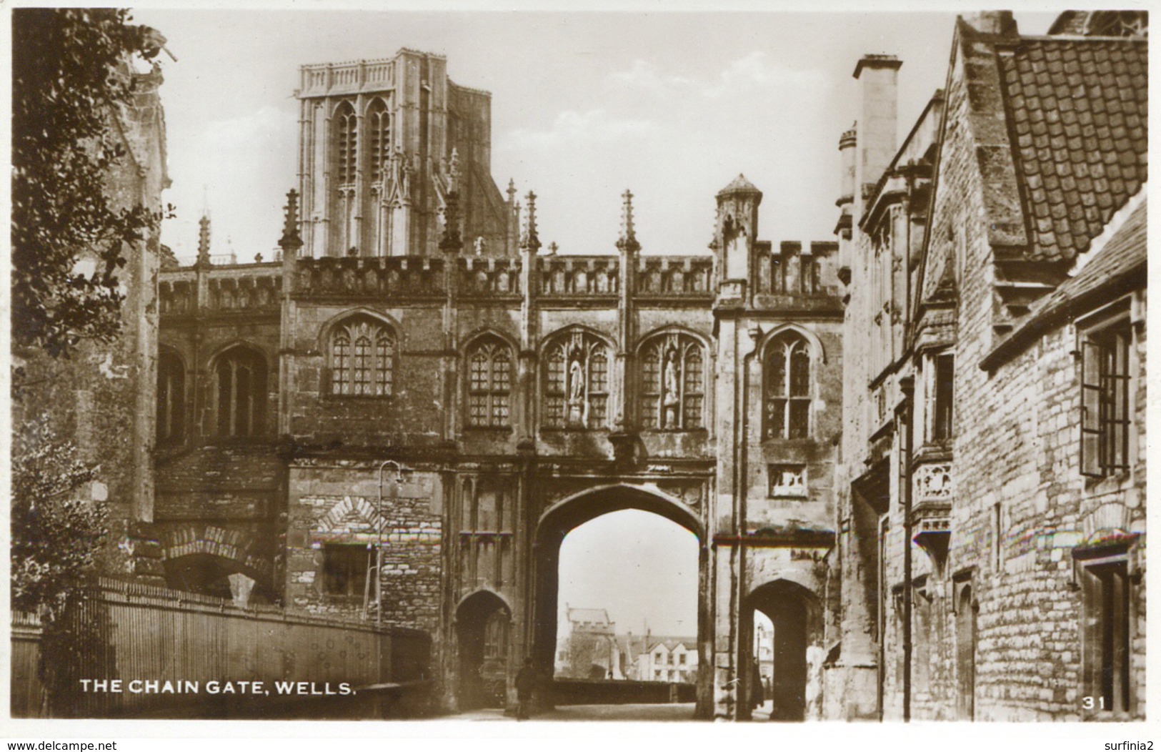 SOMERSET - WELLS - THE CHAIN GATE RP Som295 - Wells