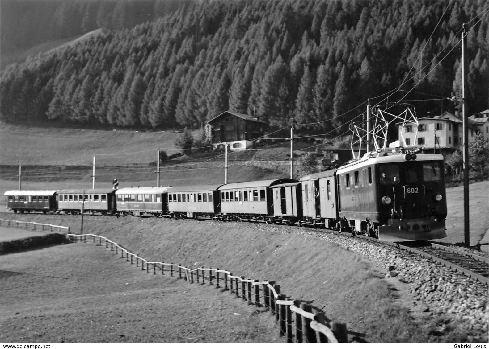 BVA - Disentis-Muster  - Rhätische Bahn - RhB - R.h.B. Ligne De Chemin De Fer Train - Disentis/Mustér