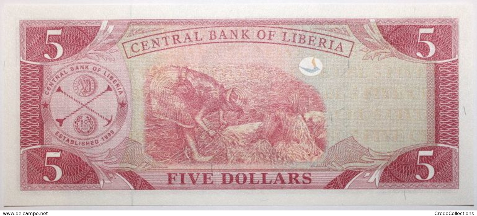 Liberia - 5 Dollars - 2011 - PICK 26g - NEUF - Liberia