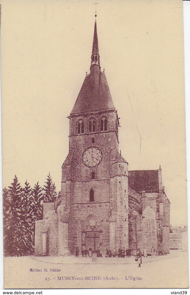 Mussy Sur Seine  - L'église - Mussy-sur-Seine