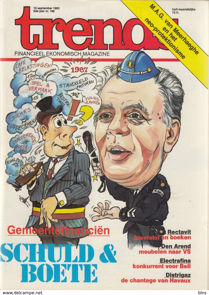 Trends 16 September 1983 - Rectavit - Den Arend - Electrafina - Distrigaz Havaux - Allgemeine Literatur