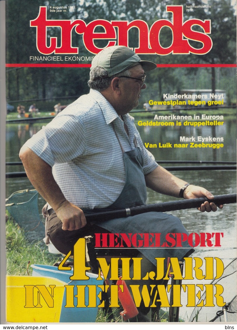 Trends 4 Augustus 1983 - Hengelsport - Kinderkamers Neyt - Mark Eyskens - Allgemeine Literatur
