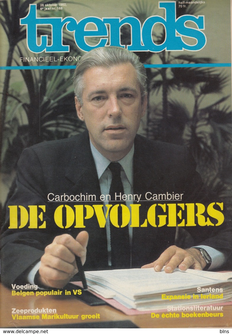 Trends 28 Oktober 1982 - Carbochim En Henry Cambier - Santens - Algemene Informatie