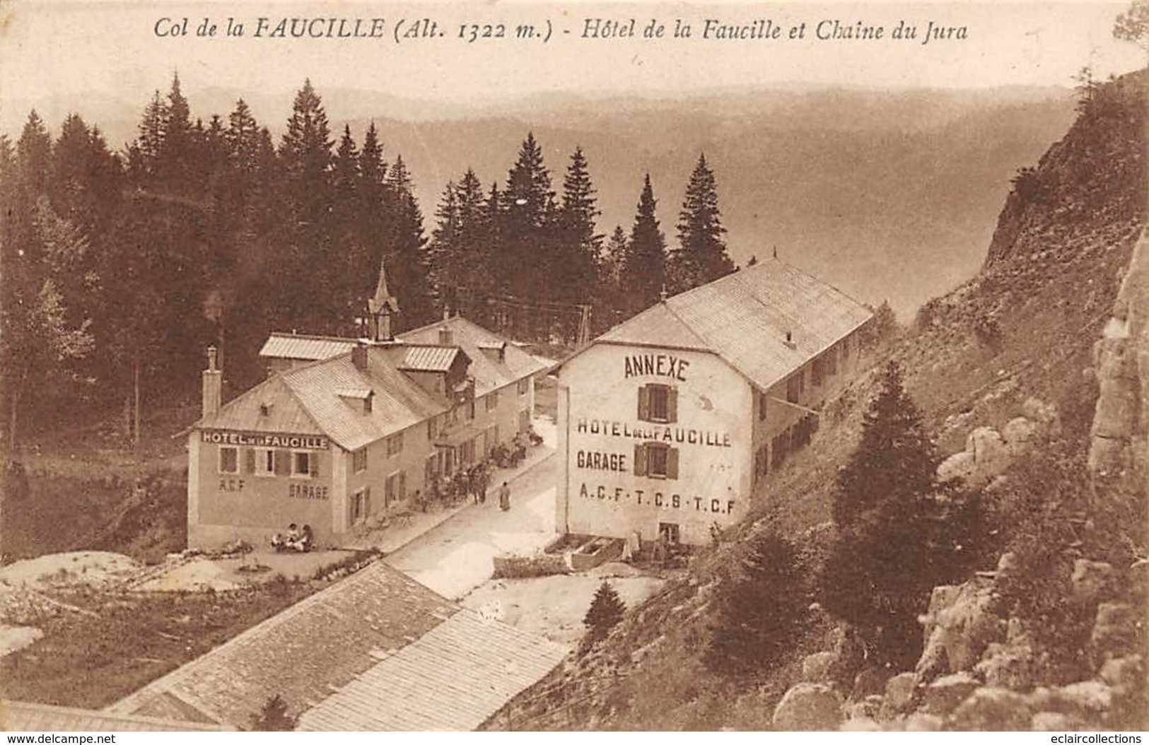 Col De La Faucille         39        Hôtel De La Faucille         (voir Scan) - Sonstige & Ohne Zuordnung
